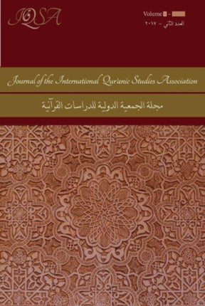 Journal of the International Qur'anic Studies Association Volume 6 (2021)