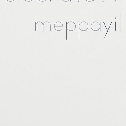 Prabhavathi Meppayil