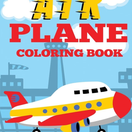 Airplane Coloring Book