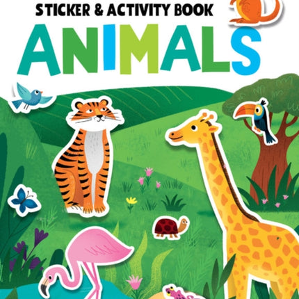 Animals Stickers and Activity Book