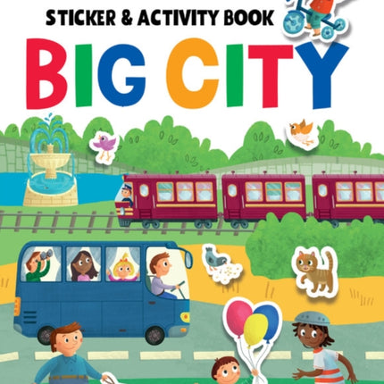 Big City Stickers and Activity Book
