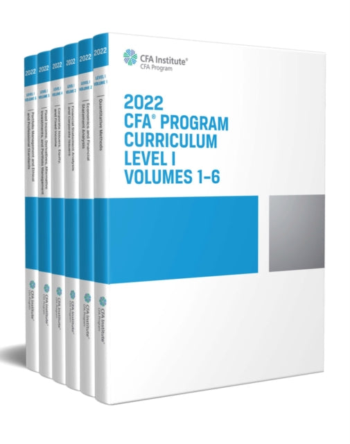 2022 CFA Program Curriculum Level I Box Set