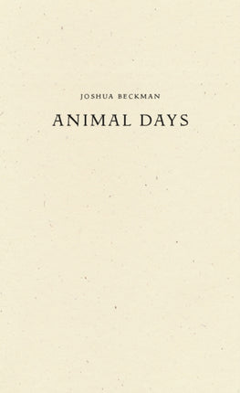 Animal Days