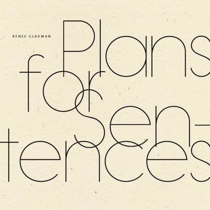 Plans for Sentences