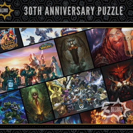 Blizzard 30th Anniversary Puzzle