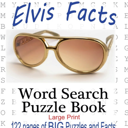 Circle It, Elvis Facts, Word Search, Puzzle Book