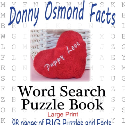 Circle It, Donny Osmond Facts, Word Search, Puzzle Book