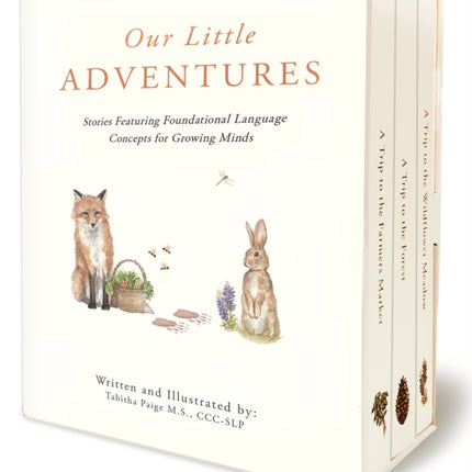 Our Little Adventure Series: A Modern Heirloom Books Set Featuring First Words and Language Development