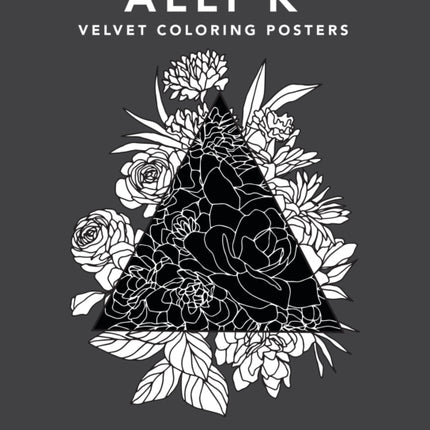 Modern Velvet Coloring Prints: A Box Set of Frameable Wall Art