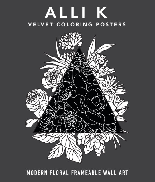 Modern Velvet Coloring Prints: A Box Set of Frameable Wall Art