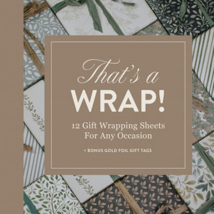 That's A Wrap!: 12 Gift Wrapping Sheets for Any Occasion