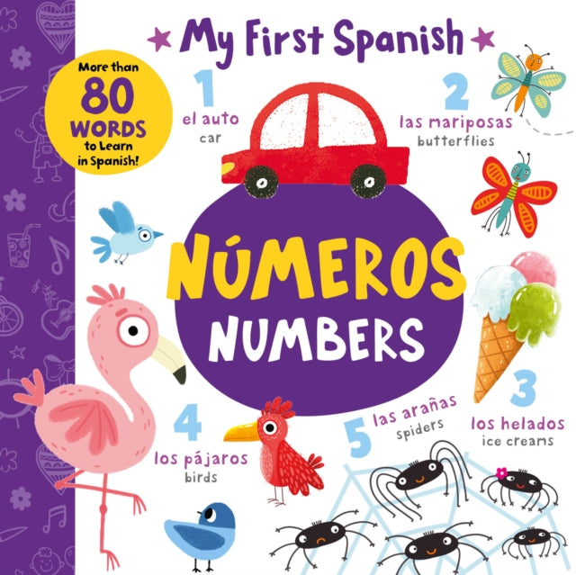 Numbers - Números: More Than 80 Words to Learn in