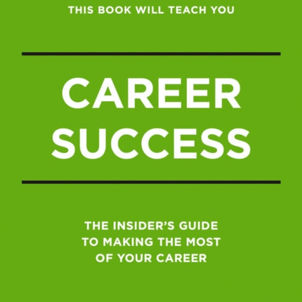 This Book Will Teach You Career Success