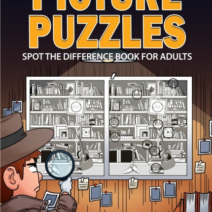 Picture Puzzles: Spot the Difference Book for Adults