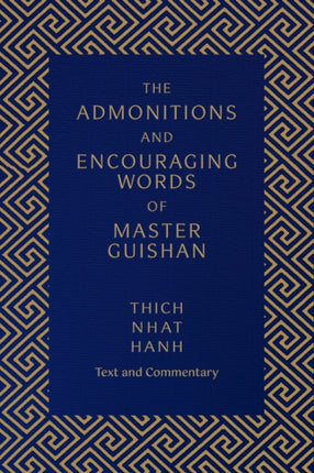 The Admonitions and Encouraging Words of Master