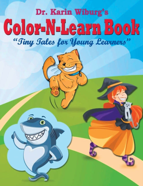 Color-N-Learn Book: Tiny Tales for Young