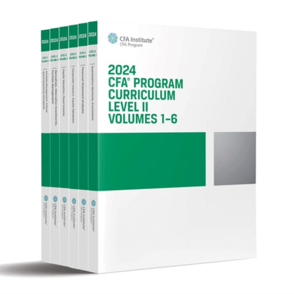2024 CFA Program Curriculum Level II Box Set