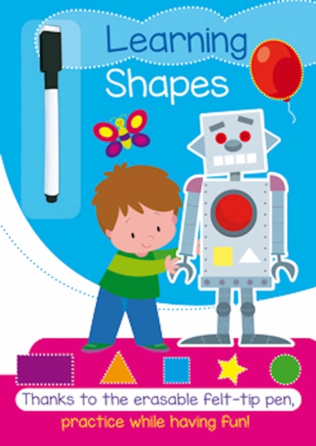 Learning Shapes: A Full-Color Activity Workbook that Makes Practice Fun