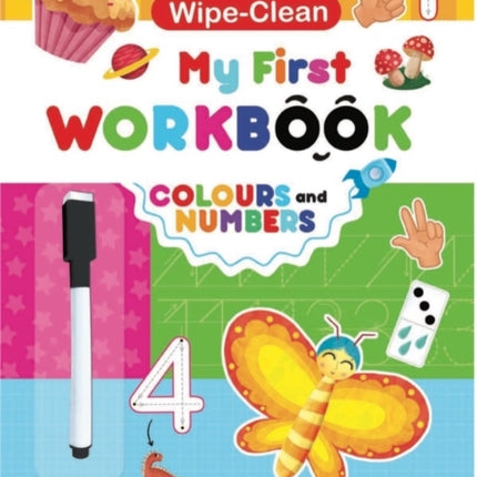 Colors and Numbers: My First Workbook