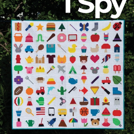 I Spy 100 Foundation Paper Pieced Quilt Blocks