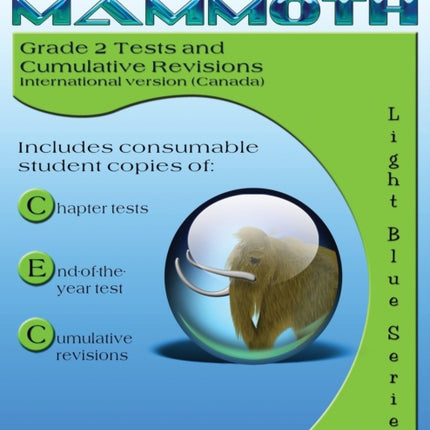 Math Mammoth Grade 2 Tests and Cumulative Reviews (Canadian Version)