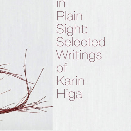 Hidden in Plain Sight: Selected Writings of Karin Higa