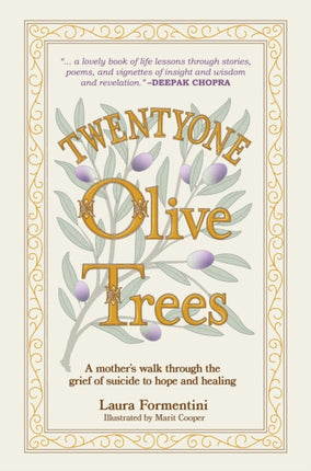 Twentyone Olive Trees: A mother’s walk through the grief of suicide to hope and healing