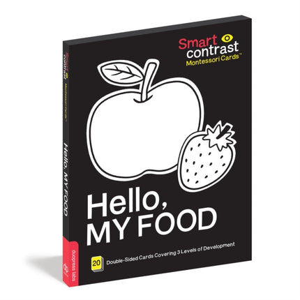 Smartcontrast Montessori Cards(R) Hello, My Food: