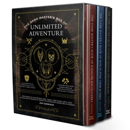 The Game Master's Box of Unlimited Adventure: Thousands of unforgettable maps, tables, story hooks, NPCs, traps, puzzles and dungeon chambers to create 5th edition RPG adventures on demand