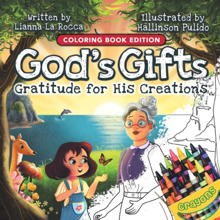 God's Gifts: Gratitude for His Creations, Coloring Book Edition