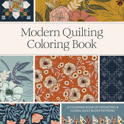 Modern Quilting Coloring Book