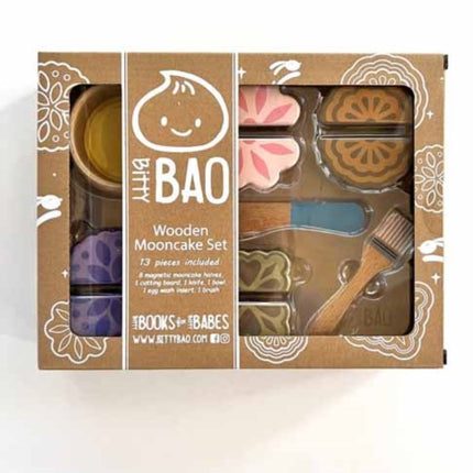 Wooden Mooncake Toy Set