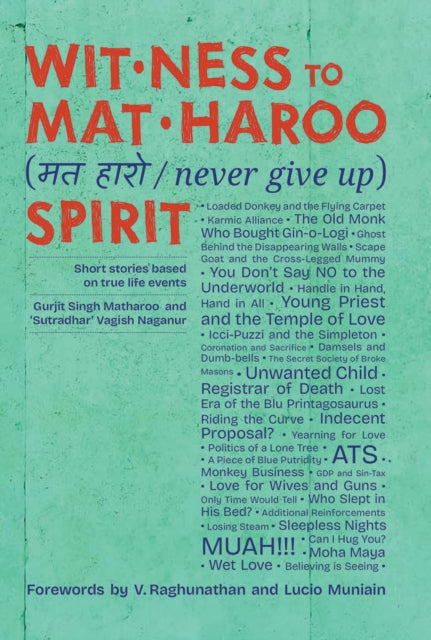 Witness to MatHaroo  Spirit