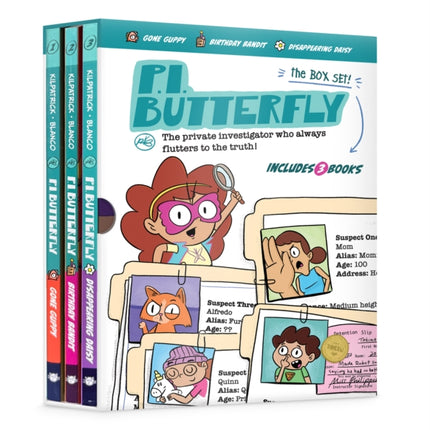 P.I. Butterfly Box Set Gone Guppy Birthday Bandit