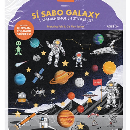 Sí Sabo Galaxy A Bilingual Reusable Sticker Play