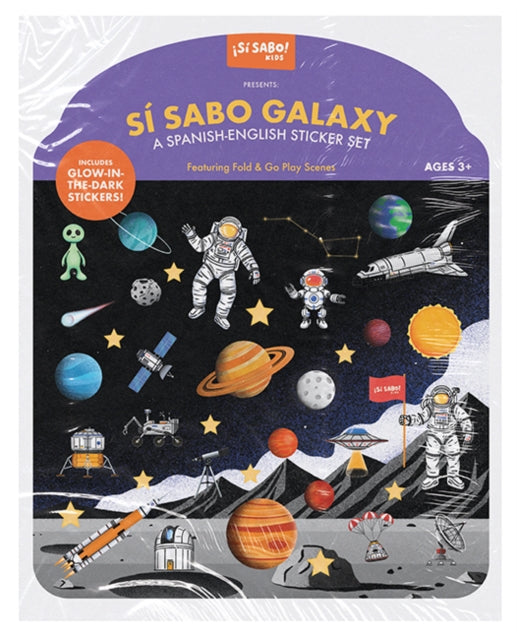 Sí Sabo Galaxy A Bilingual Reusable Sticker Play