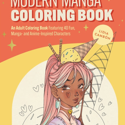 The Modern Manga Coloring Book