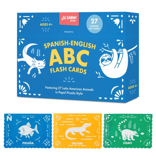 SpanishEnglish ABC Flash Cards