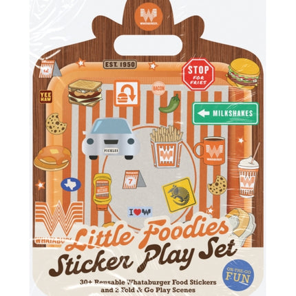 Little Foodies Reusable Sticker Play Set