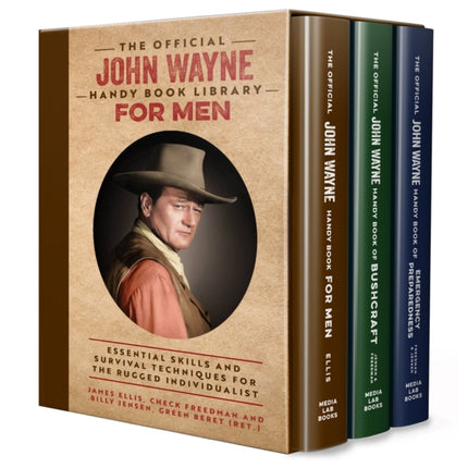 The Official John Wayne Handy Book for Men Boxed Set