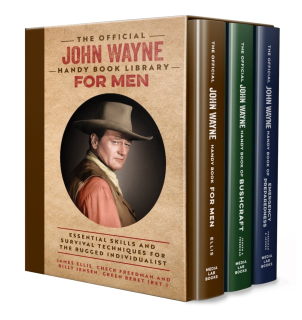 The Official John Wayne Handy Book for Men Boxed Set