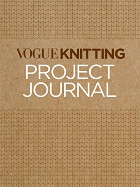 Vogue� Knitting Project Journal