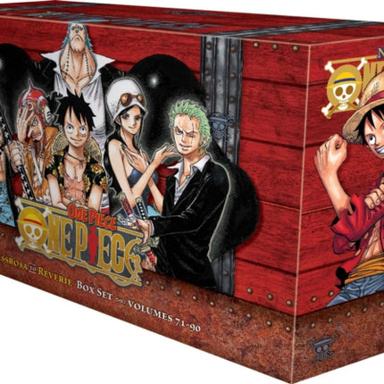 One Piece Box Set 4: Dressrosa to Reverie: Volumes 71-90 with Premium