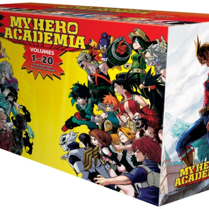 My Hero Academia Box Set 1: Includes volumes 1-20 with premium