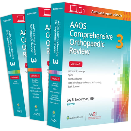 AAOS Comprehensive Orthopaedic Review 3: Print + Ebook