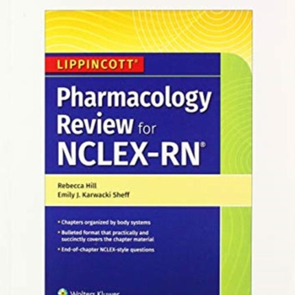 Nclex-RN Pharmacology Review (Int Ed) PB