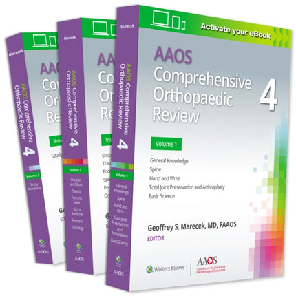 AAOS Comprehensive Orthopaedic Review 4 Print  Ebook