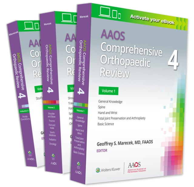 AAOS Comprehensive Orthopaedic Review 4 Print  Ebook