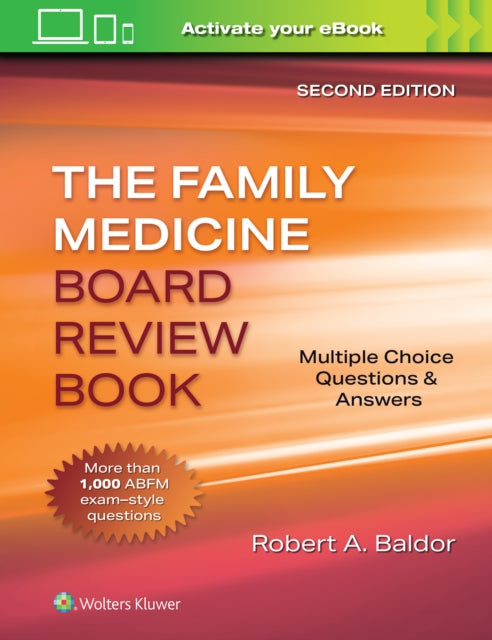 Family Medicine Board Review Book: Multiple Choice Questions & Answers