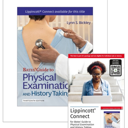 Bates39 Guide To Physical Examination and History Taking 13e with Videos Lippincott Connect International Edition Print Book and Digital Access Card Package